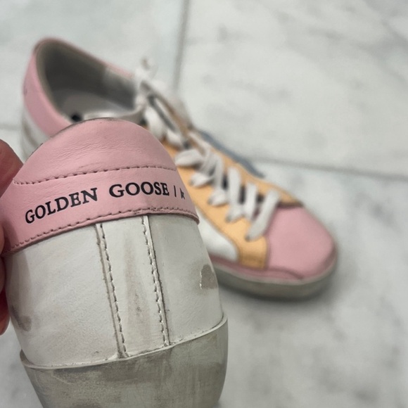 Pastel Golden Goose Sneakers Size:35 *WORN ONCE - Picture 4 of 5